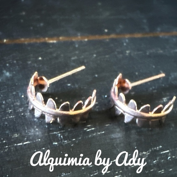 Alquimia rose Gold Earrings - Picture 1 of 1
